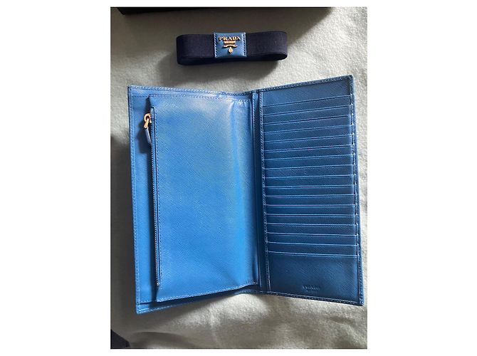 Prada Purses, wallets, cases Blue - view 5