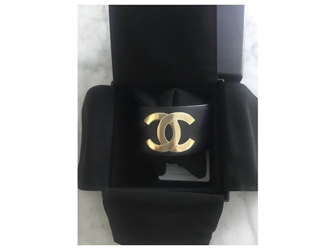 CHANEL cuff bracelet Black - view 2