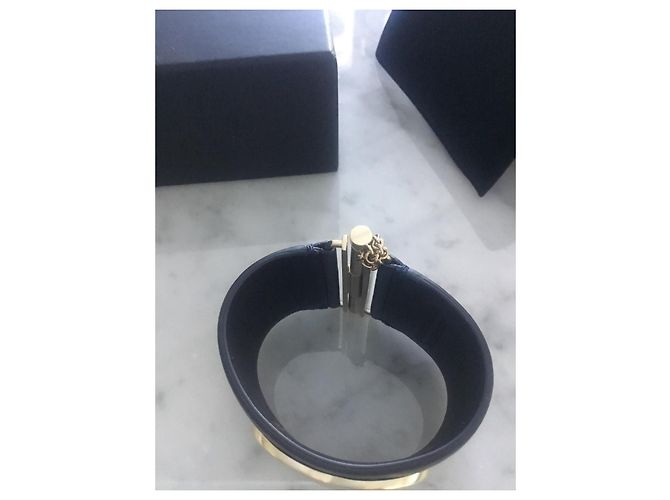 CHANEL cuff bracelet Black - view 3