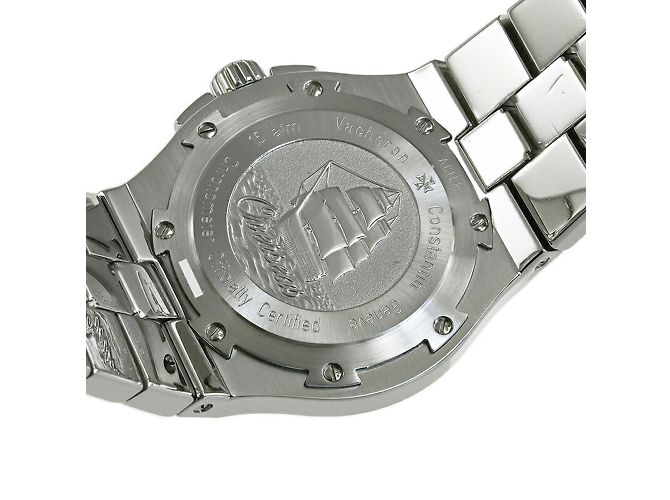 Relógio Grande Vacheron Constantin Overseas Preto - vista 6