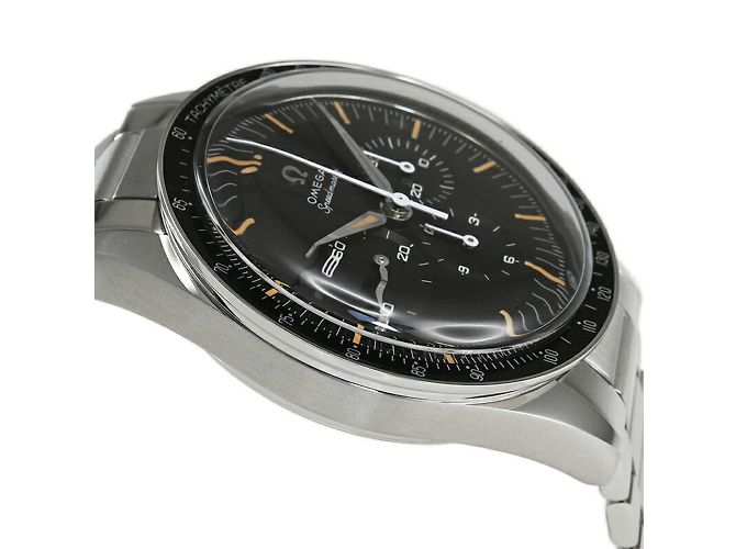OMEGA Speedmaster First in Space Wristwatch Brown Blue - view 4