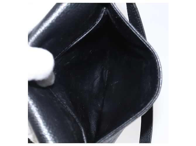 Autre Marque Borsa a spalla Burberrys in pelle nera e oro Auth BA1100 Nero D'oro - vista 12