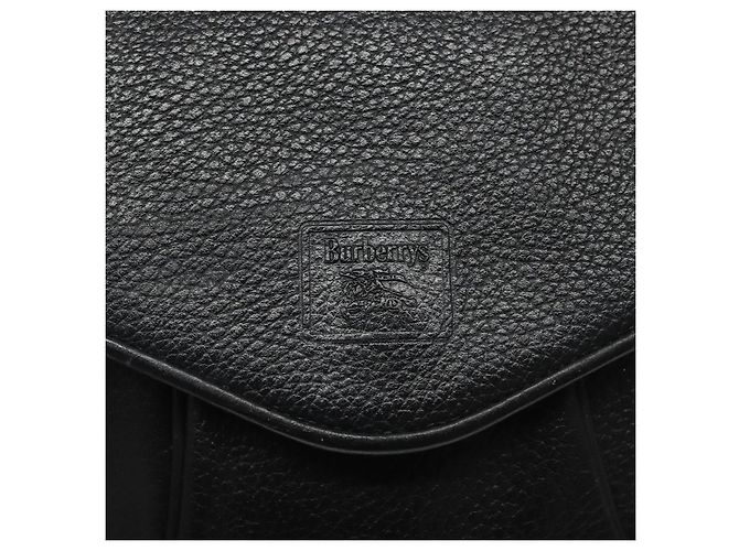 Autre Marque Borsa a spalla Burberrys in pelle nera e oro Auth BA1100 Nero D'oro - vista 17