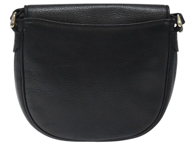 Autre Marque Borsa a spalla Burberrys in pelle nera e oro Auth BA1100 Nero D'oro - vista 2