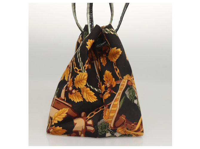 Borsa a spalla LOEWE in tela gialla Auth bs24429 Giallo - vista 4