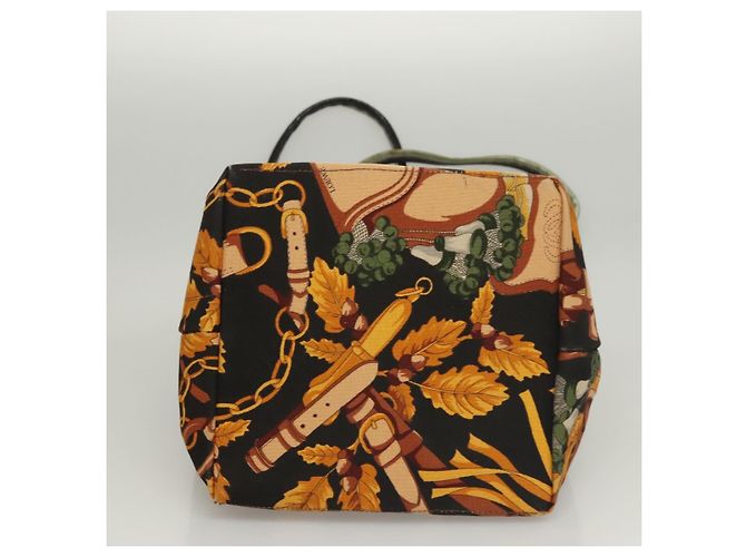 Borsa a spalla LOEWE in tela gialla Auth bs24429 Giallo - vista 5