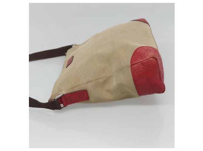 Borsa a Spalla Guccissima in Tela Beige 257301 Auth ep8622 - vista 4