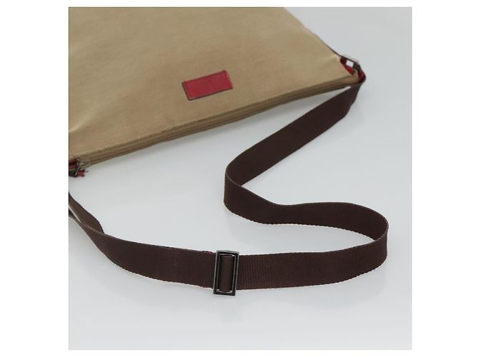 Borsa a Spalla Guccissima in Tela Beige 257301 Auth ep8622 - vista 7