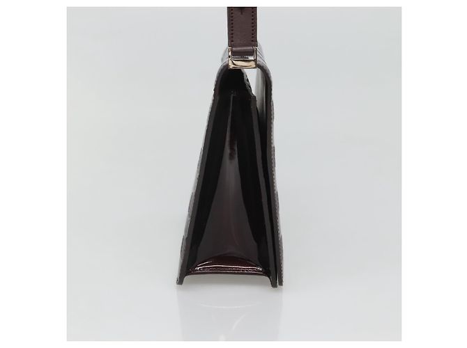 LOUIS VUITTON Borsa a Spalla Cabaret Damier Vernis Nera M92124 LV Auth 120070 Nero - vista 3