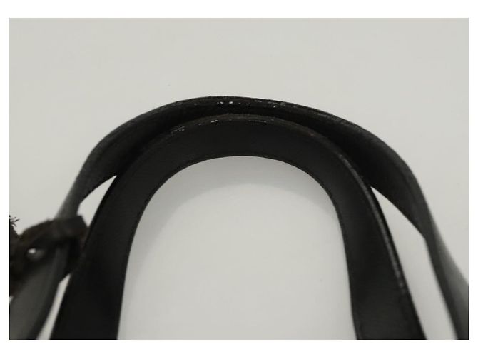 Autre Marque Bolsa de mão em lona bege com estampa Nova Check da Burberrys, dourada, autêntica BA1414 Dourado - vista 9