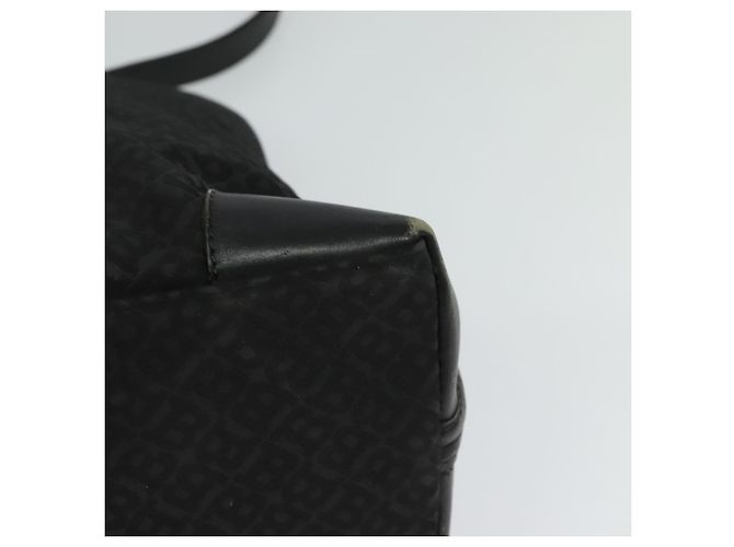 Borsa BALLY in nylon 2 vie nera argento Auth ti2995 Nero - vista 10