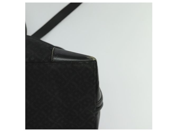 Borsa BALLY in nylon 2 vie nera argento Auth ti2995 Nero - vista 16