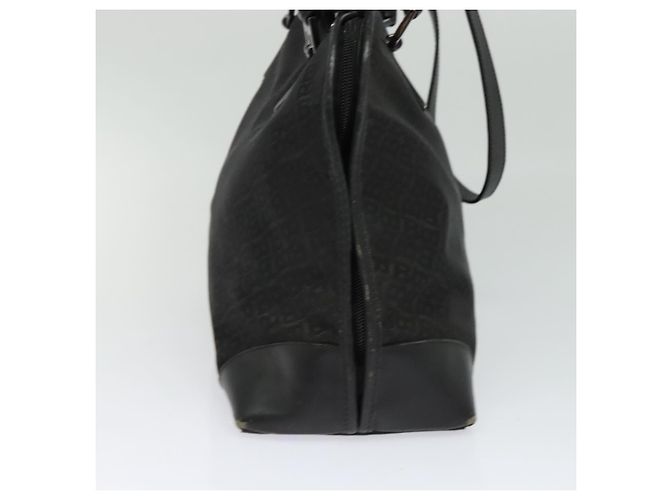 Borsa BALLY in nylon 2 vie nera argento Auth ti2995 Nero - vista 3
