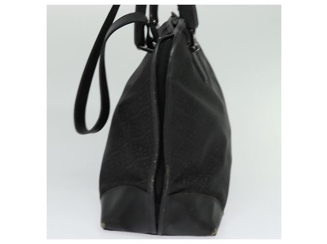 Borsa BALLY in nylon 2 vie nera argento Auth ti2995 Nero - vista 4