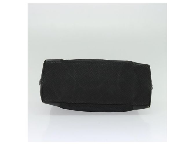 Borsa BALLY in nylon 2 vie nera argento Auth ti2995 Nero - vista 5