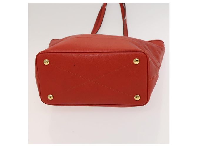 LOUIS VUITTON Borsa Tote Citadines PM Monogram Empreinte Arancione M40556 Auth 120048 - vista 5