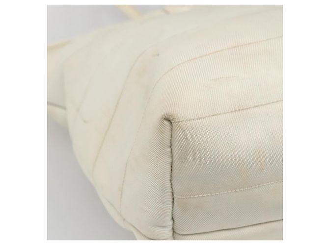 GUCCI Schultertasche Nylon Weiß 002 123 0456 Auth bs24524 - Ansicht 16