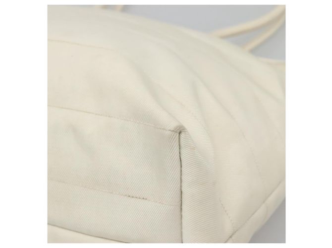 GUCCI Schultertasche Nylon Weiß 002 123 0456 Auth bs24524 - Ansicht 9