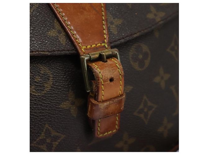 LOUIS VUITTON Monogram Jeune Fille GM Borsa a Spalla M51225 LV Auth 118095 Monogramma - vista 20