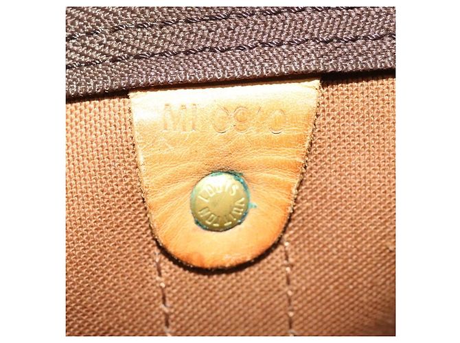 LOUIS VUITTON Monogram Keepall 60 Borsa Boston M41422 LV Auth 120206 Monogramma - vista 12