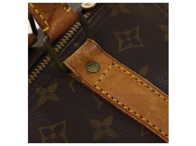 LOUIS VUITTON Monogram Keepall 60 Borsa Boston M41422 LV Auth 120206 Monogramma - vista 17