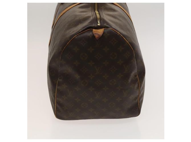 LOUIS VUITTON Monogram Keepall 60 Borsa Boston M41422 LV Auth 120206 Monogramma - vista 3