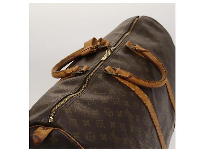 LOUIS VUITTON Monogram Keepall 60 Borsa Boston M41422 LV Auth 120206 Monogramma - vista 6