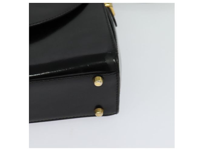 BALLY Borsa a Spalla in Pelle Nera e Oro Auth bs24565 Nero D'oro - vista 14