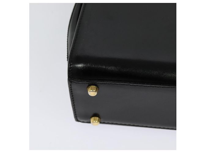 BALLY Borsa a Spalla in Pelle Nera e Oro Auth bs24565 Nero D'oro - vista 15