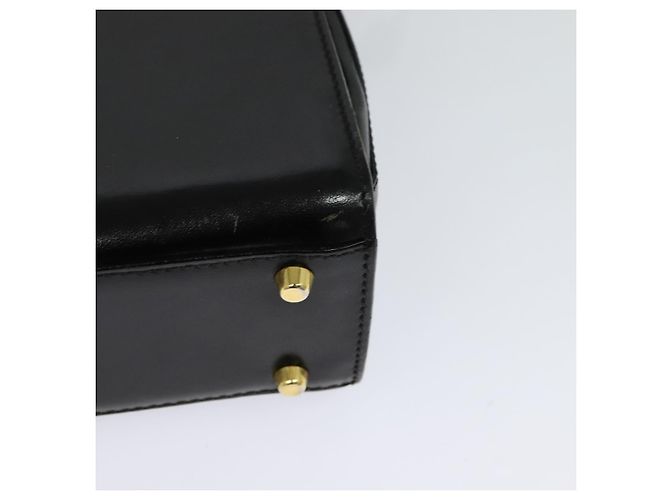 BALLY Borsa a Spalla in Pelle Nera e Oro Auth bs24565 Nero D'oro - vista 16