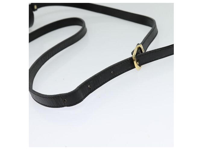 BALLY Borsa a Spalla in Pelle Nera e Oro Auth bs24565 Nero D'oro - vista 7