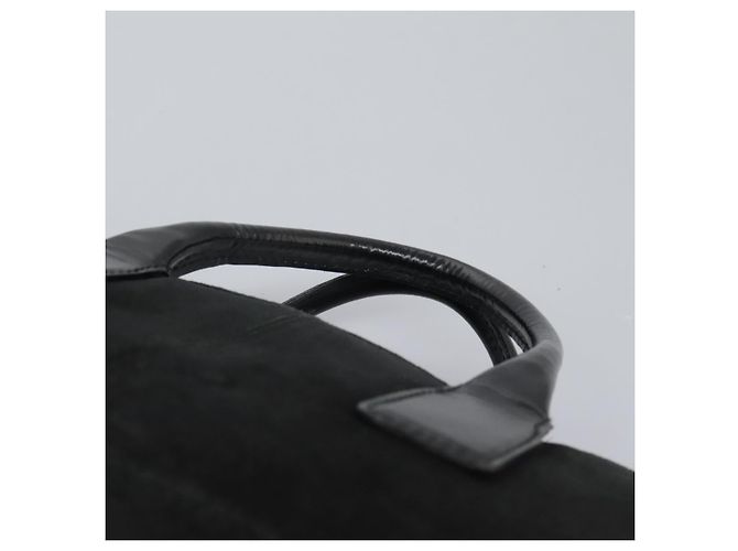 Borsa a mano GUCCI in suede 2 vie nera argento Auth ti2978 Nero - vista 14
