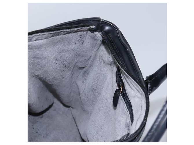 Borsa a mano GUCCI in suede 2 vie nera argento Auth ti2978 Nero - vista 21