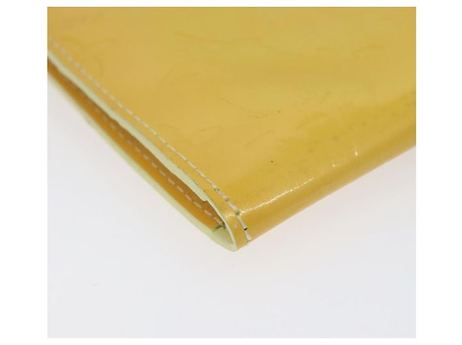 LOUIS VUITTON Pochette Kenmare Monogram Vernis Gialla M91060 LV Auth ti2982 Giallo - vista 14