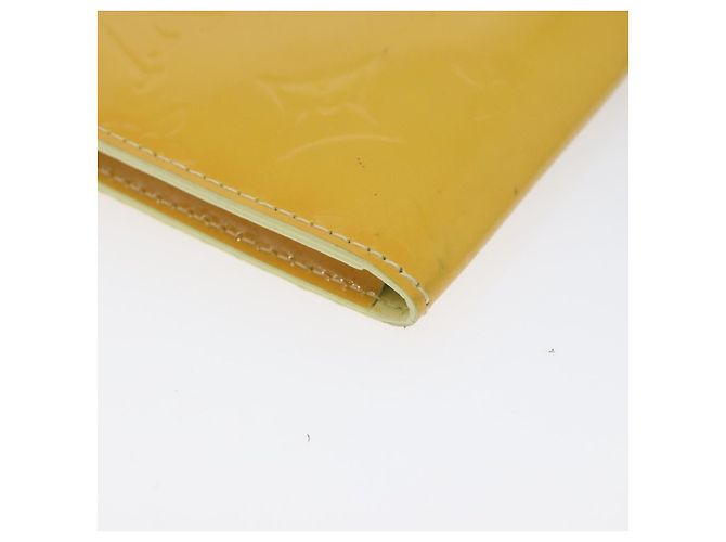 LOUIS VUITTON Pochette Kenmare Monogram Vernis Gialla M91060 LV Auth ti2982 Giallo - vista 16