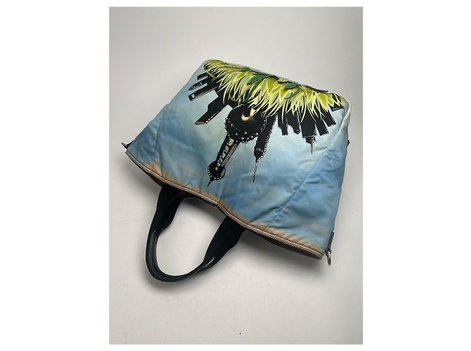 Vintage Prada Mehrfarbige Tasche Mehrfarben - Ansicht 10
