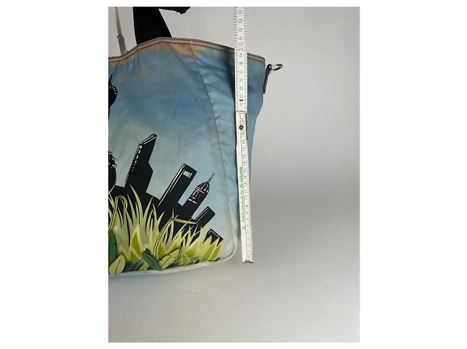 Vintage Prada Mehrfarbige Tasche Mehrfarben - Ansicht 11