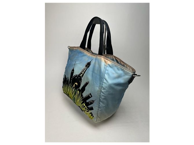 Vintage Prada Mehrfarbige Tasche Mehrfarben - Ansicht 13