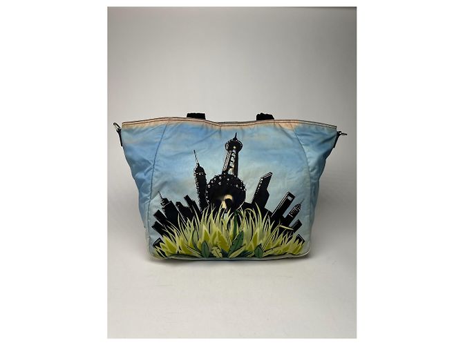 Vintage Prada Mehrfarbige Tasche Mehrfarben - Ansicht 14