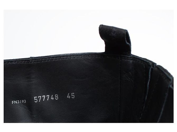 Stivaletti glitter neri Alexander McQueen Nero - vista 8