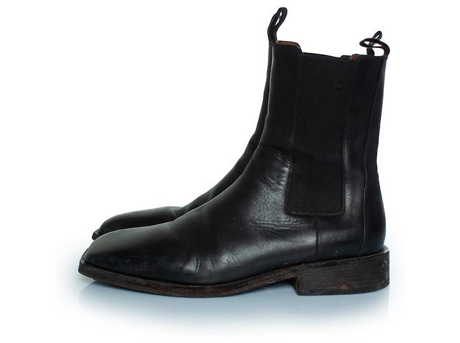 Marsèll Marsell, stivali Chelsea in pelle nera Nero - vista 2