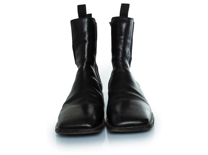 Marsèll Marsell, stivali Chelsea in pelle nera Nero - vista 5