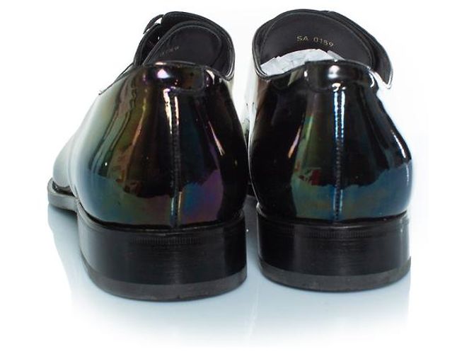 Givenchy, derby de couro iridescente - vista 3