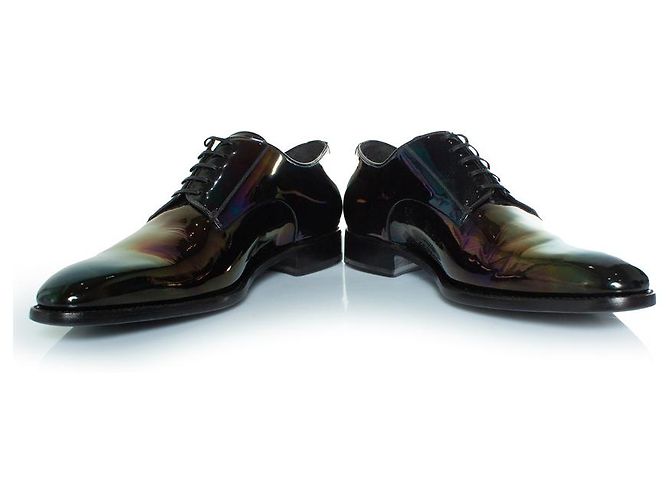 Givenchy, derby de couro iridescente - vista 6
