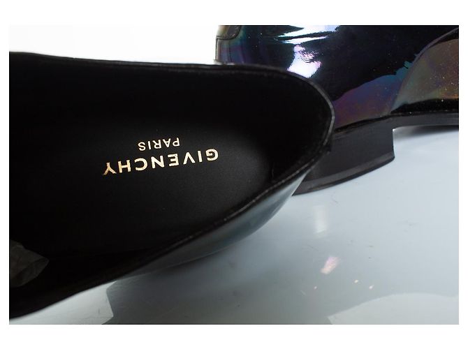 Givenchy, derby de couro iridescente - vista 8