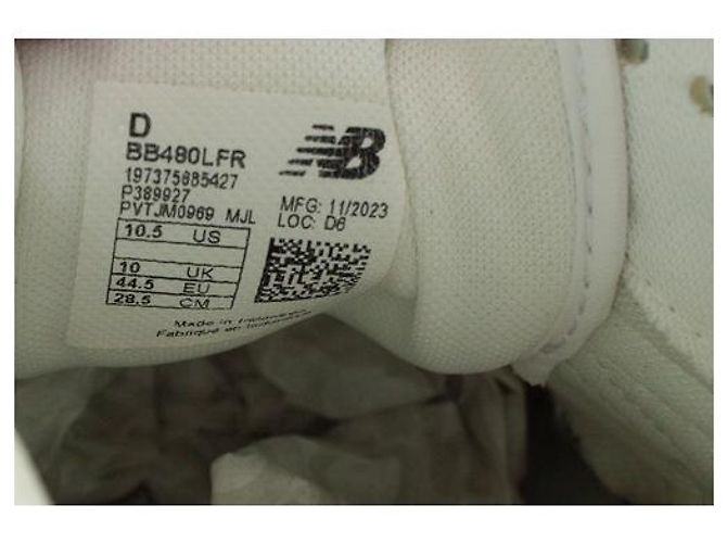 New Balance, tênis 480 em branco - vista 8