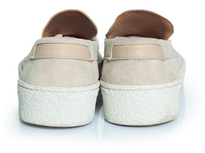Autre Marque Posa, mocassino in suede beige - vista 6