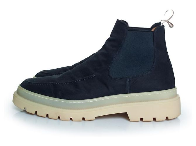 Autre Marque Aurelien, botas Chelsea de nieve de la marina Azul - vista 2
