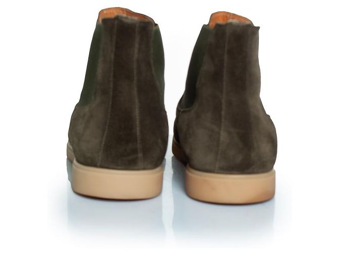 Autre Marque Aurelien, botas Chelsea City en verde - vista 6