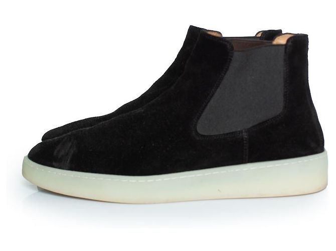 Autre Marque Aurelien, stivali Chelsea in suede urbano nero - vista 2